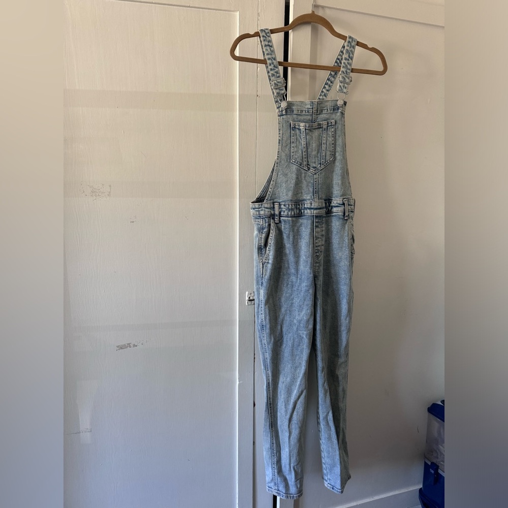 Old Navy Stonewash Denim Overalls